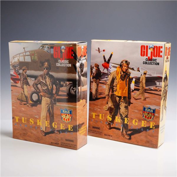 2pc G.I. Joe Classic Collection WWII Forces Limited Edition Tuskegee Airmen Action Figures