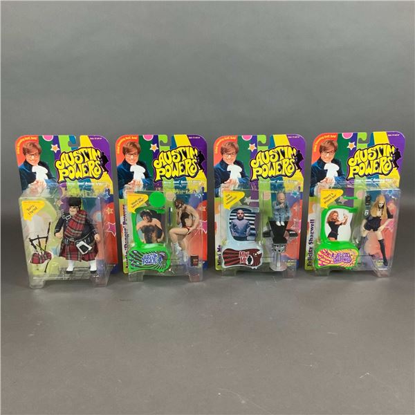 4 McFarlane Toy Action Figures, Austin Powers