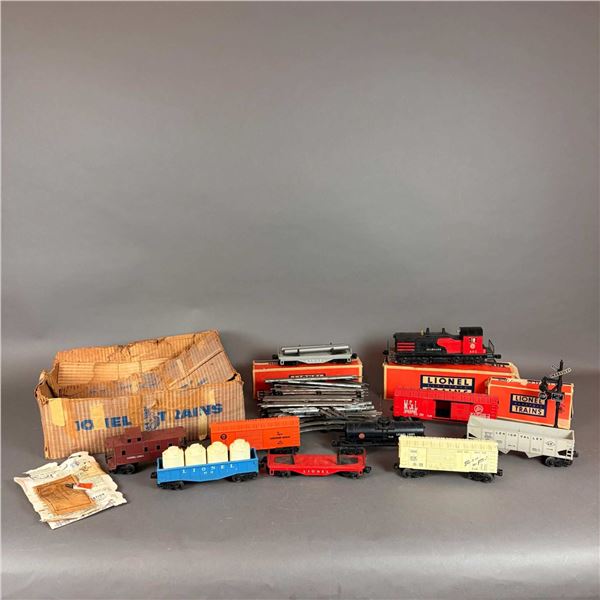 A Collection of Lionel Postwar O-Gauge Model Trains and Accessories in Original Boxes