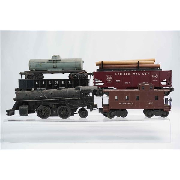 6pc Lionel Postwar O/O-27 Gauge Model Train Components