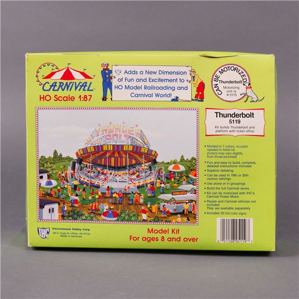 Vintage International Hobby Corp. IHC HO Scale CARNIVAL Series #5119