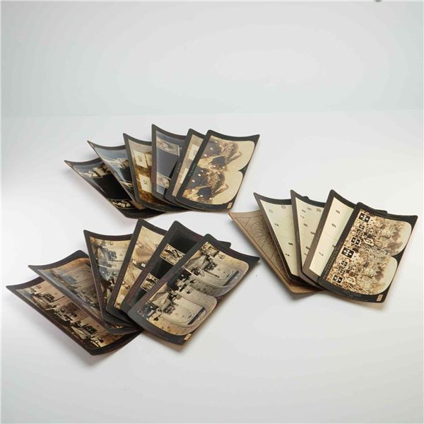 Collection of Keystone View Company Optometric Vision Therapy Stereo Cards