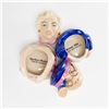 Image 4 : 5pc Kevin Francis Face Pots, Cultural Icon Collection