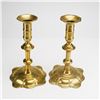 Image 1 : Pair of Brass Candlesticks