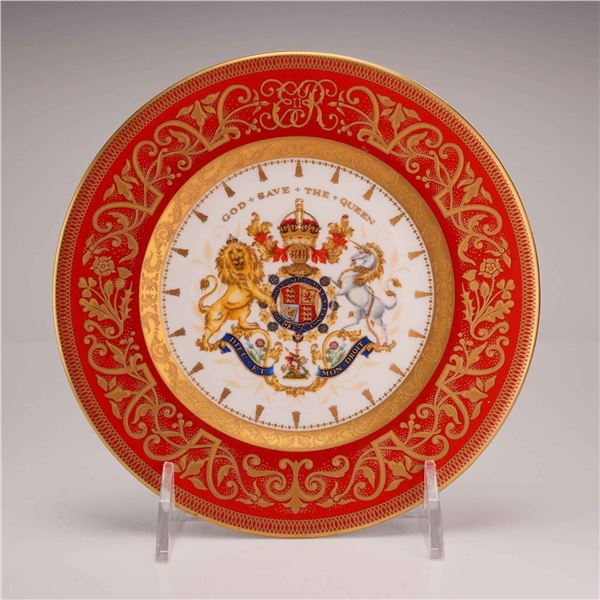 Royal Collection Trust Queen Elizabeth II 60th Anniversary of the Coronation Commemorative Plate