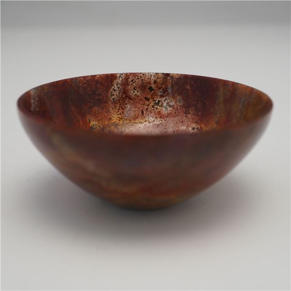 A Polished Jasper Bowl