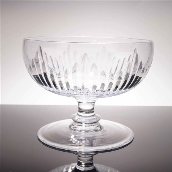 Large Crystal Footed Centerpiece Bowl