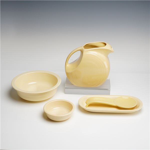 Five-Piece Homer Laughlin Fiesta Tableware Collection