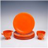 Image 1 : Homer Laughlin Fiesta Six-Piece Tableware Set