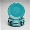 Image 1 : 6pc Homer Laughlin, Fiesta Turquoise Color Saucers
