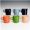 Image 1 : 6pc Homer Laughlin, Fiesta, Multicolor Mugs