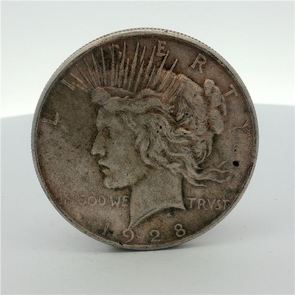 US 1928-S Silver Peace Dollar