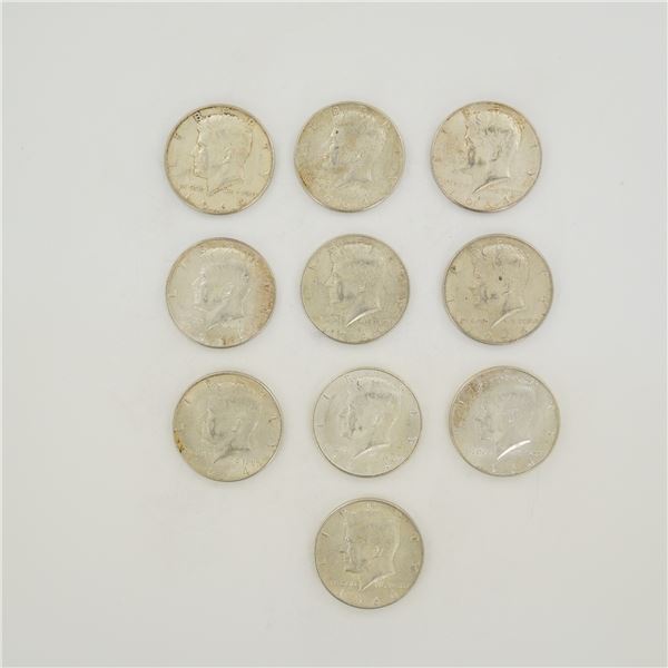 A Group of US 1964 Kennedy Half Dollars $5.00 Face Value