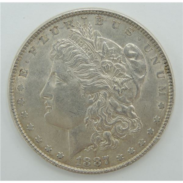 #1 1887 Morgan Silver Dollar Coin United States