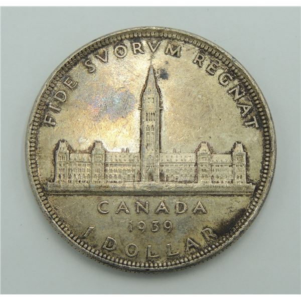 #2 1939 Canada Silver Dollar Royal Visit