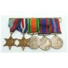Image 1 : #3 WW2 Canadian Medal Group of 5 Silver CVSM