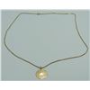 Image 1 : #9 10K Gold Necklace w/ Taurus Pendant 5 Grams