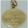 Image 5 : #9 10K Gold Necklace w/ Taurus Pendant 5 Grams