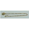 Image 8 : #9 10K Gold Necklace w/ Taurus Pendant 5 Grams
