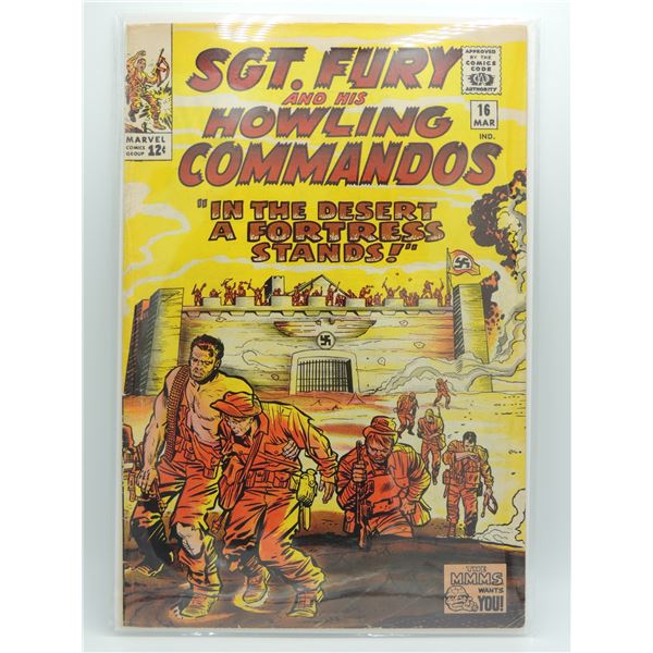 #29 Marvel Comics Sgt. Fury #16 March 1963