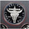 Image 5 : #34 1982 Canada Double Dollar Set Silver Regina