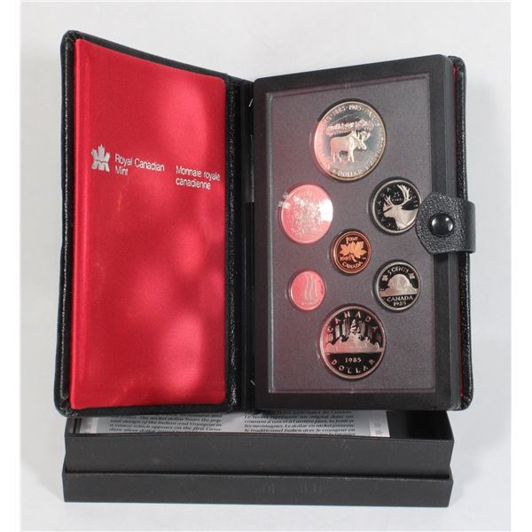 #36 1985 Canada Double Dollar Set Silver Dollar
