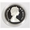 Image 3 : #43 1987 Canadian Silver Dollar Cased Davis Strait