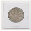 Image 1 : #61 WW1 1917 Fifty Cents Canada Silver Coin