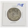 Image 1 : #70 WW2 1945 Fifty Cents Canada Silver Coin