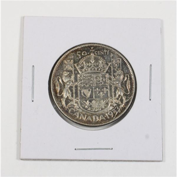 #73 1953 Fifty Cents Canada Silver Coin