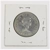 Image 2 : #75 1957 Fifty Cents Canada Silver Coin