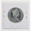 Image 2 : #81 1967 Fifty Cents Canada Silver Coin Wolf