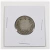 Image 1 : #82 1883 Canada 25 Cents Quarter Silver Coin