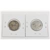 Image 1 : #92 WW2 1941 Canada 25 Cents Quarter Silver Coins