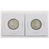 Image 2 : #98 1965 Canada 25 Cents Quarter Silver Coins