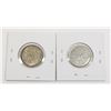 Image 1 : #100 1968 Canada 25 Cents Quarter Silver Coins