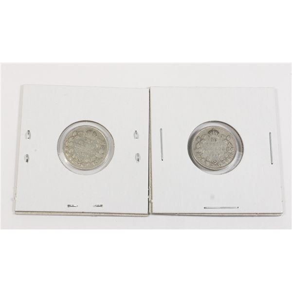 #106 1919 10 Cents Canada Canadian Silver Coins