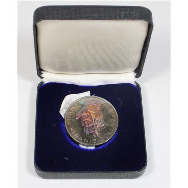 #112 1971 Canada Banff Alberta Kiwanis Dollar