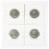 Image 2 : #124 1973 25 Cents Canada RCMP Quarter Lot of 4