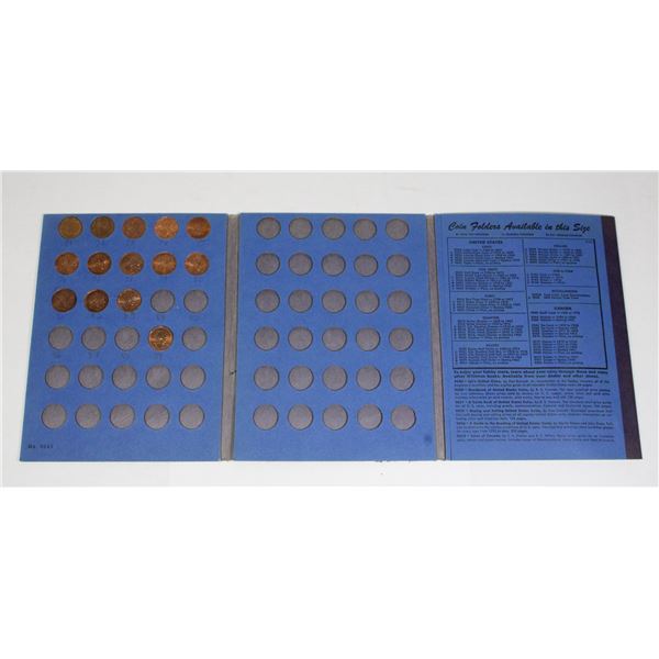 #125 Whitman Coin Album 9041 Cents w/ 14 coins