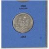 Image 2 : #131 Whitman 9094 Canadian Half Dollar 1961 to