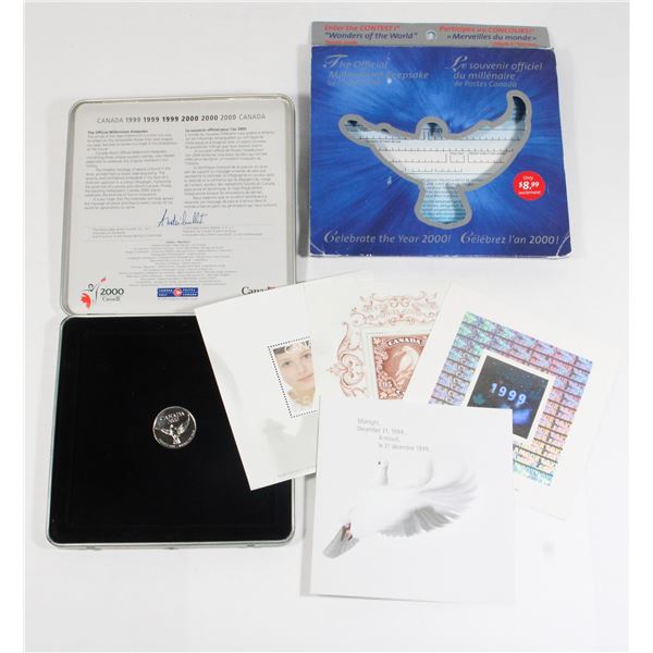 #137 2000 Canadian Milennium Keepsake Quarter