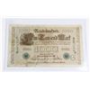 Image 1 : #146 1910 Germany 1000 Reichsmarks Banknote Bill