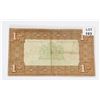 Image 2 : #153 1938 Netherlands 1 Gulden Silver Voucher