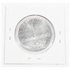 Image 1 : #176 1951 Canada Big Nickel 5 Cent Coin Large