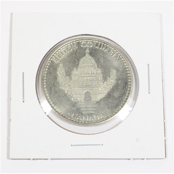 #177 British Columbia Parliament Buildings Token
