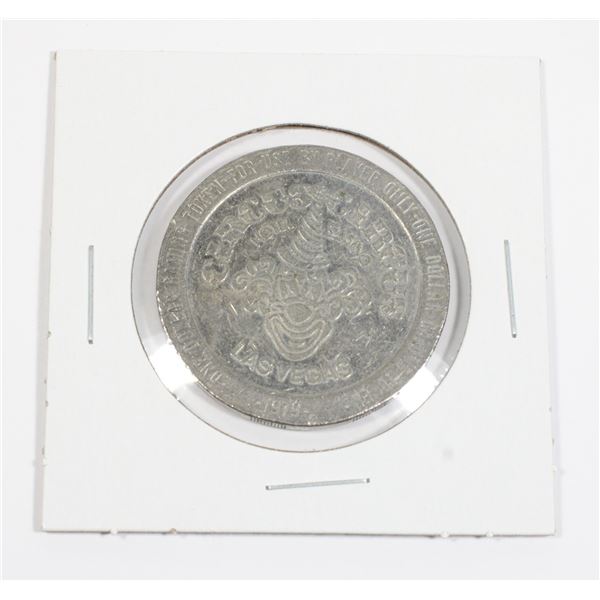 #179 1979 Circus Circus Las Vegas Dollar Token
