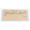 Image 1 : #182 Calgary Alberta Dominion Bank Antique Cheque