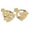 Image 2 : #198 WW2 Canadian Cap Badge Lot of 2 RCAC RCOC
