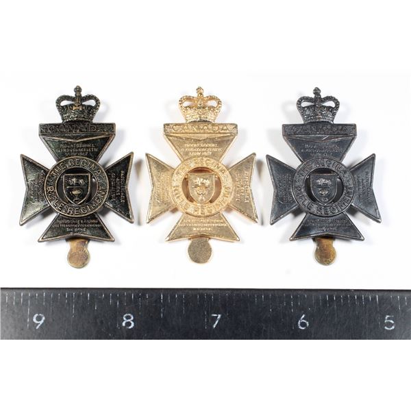#200 Lot of 3 Variations The Regina Rifle Regiment